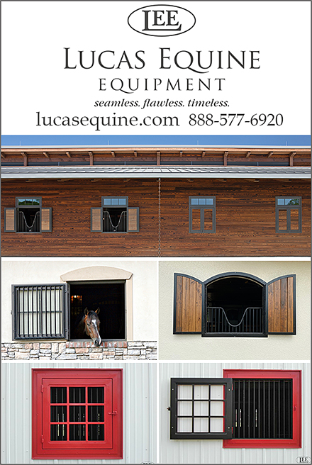 Custom Barn Windows by Lucas Equine Equipment
