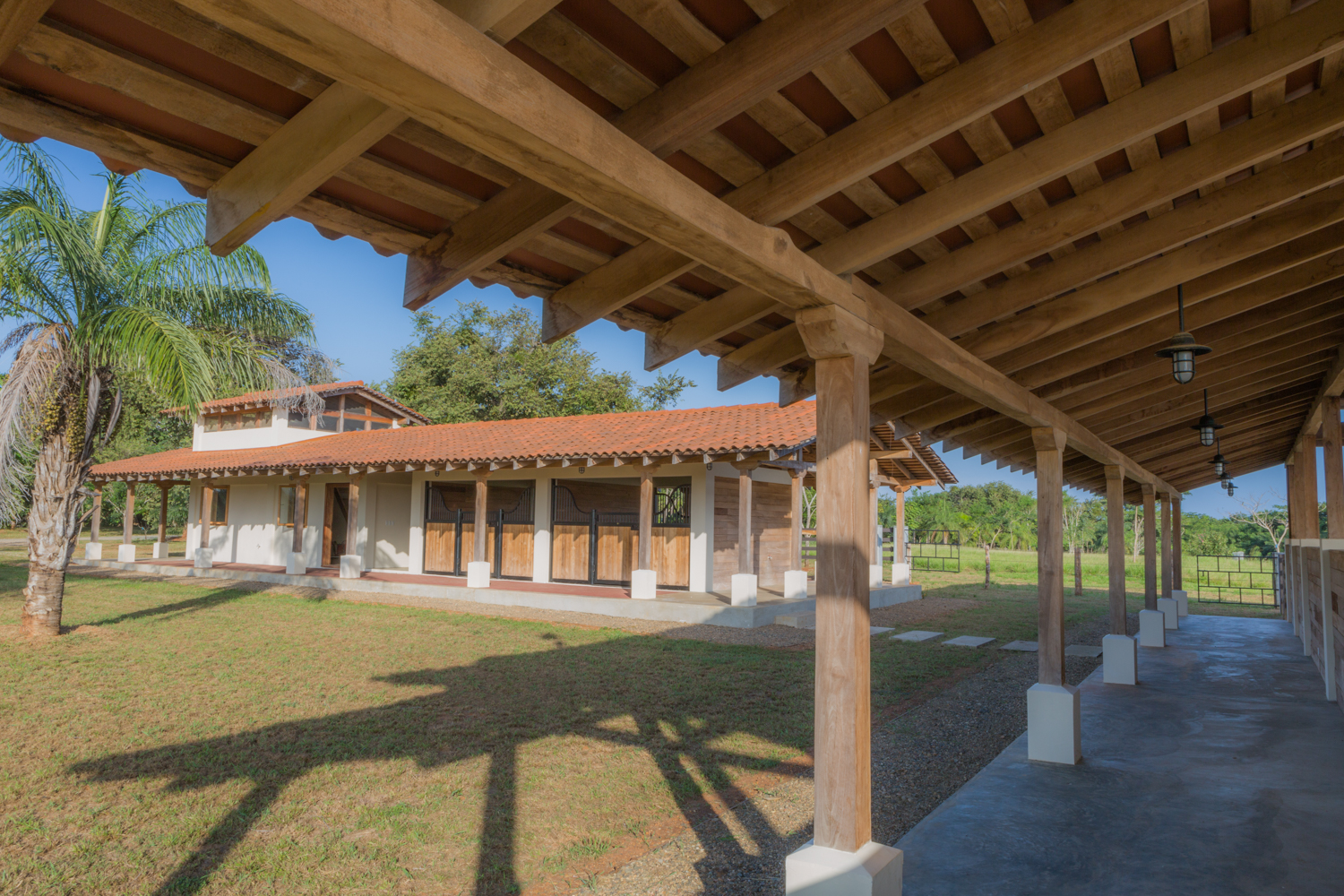 Sustainable Stables equestrian property design 3D site plan in Austin, Texas
