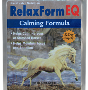 Sweetwater Nutrition RelaxForm EQ all-natural horse calming supplement pouch