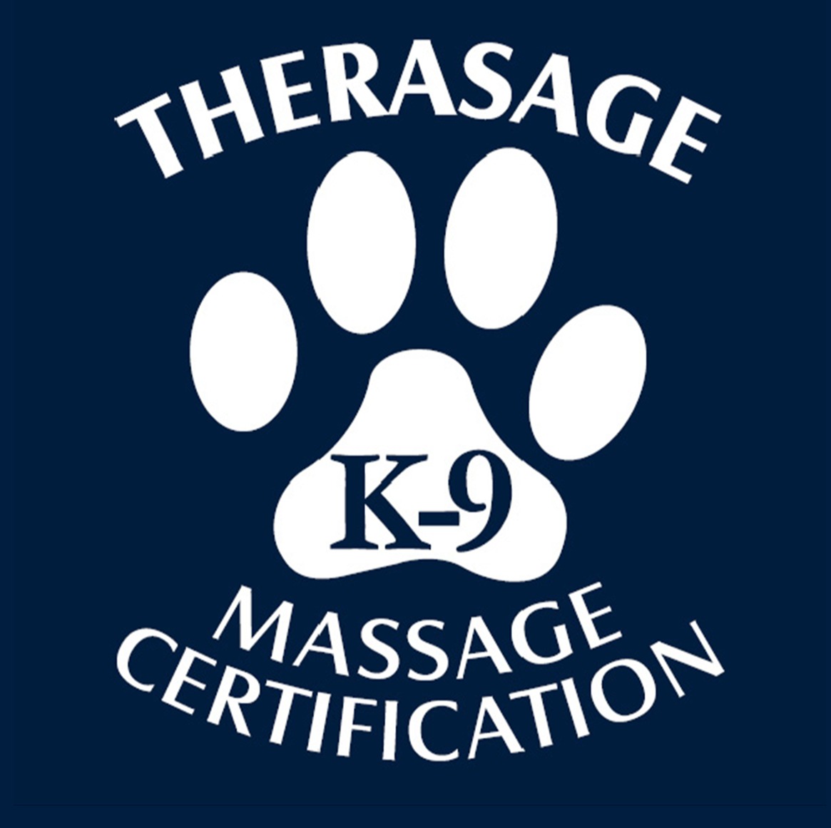 Therasage EMC student practicing equine massage techniques on a horse at a host barn