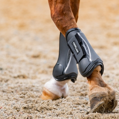 ThinLine open front schooling and training horse boots