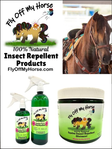 Fly Off My Horse — Fly Control (Natural bug relief for horses without water or alcohol)