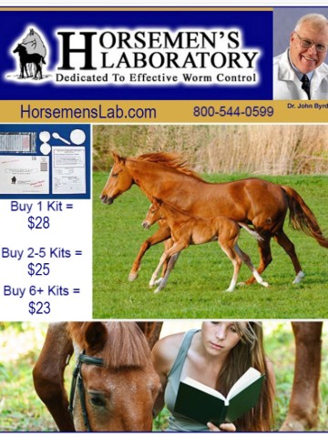 Horsemen's Lab — Health (Dedicated to effective worm control through real fecal egg count testing)