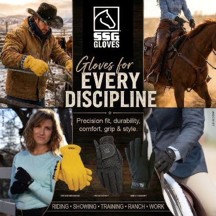SSG Riding Gloves — gloves for every discipline, from barn chores to the show pen