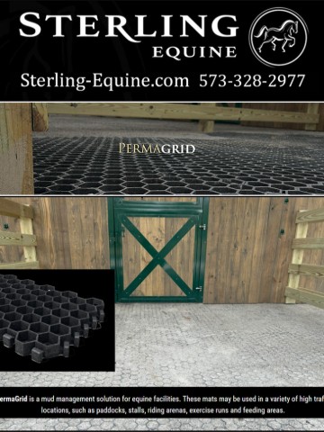Sterling Equine Mud Control — Barn Accessories (Custom Horse Stalls by Sterling Equine | Made in USA)