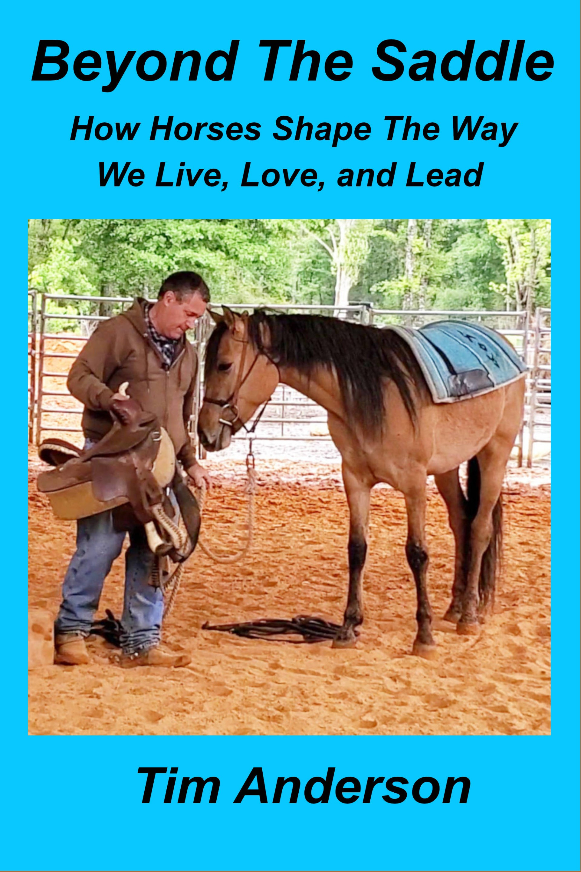 Tim Anderson Horse Training cover photo of horse and rider working together