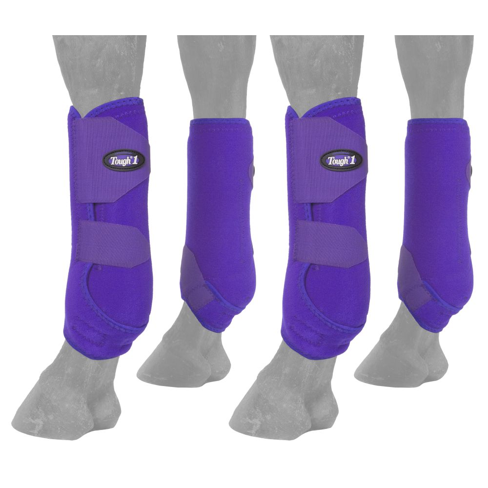 Tough®1 Extreme Vented Sport Boots full set of four protective horse leg boots