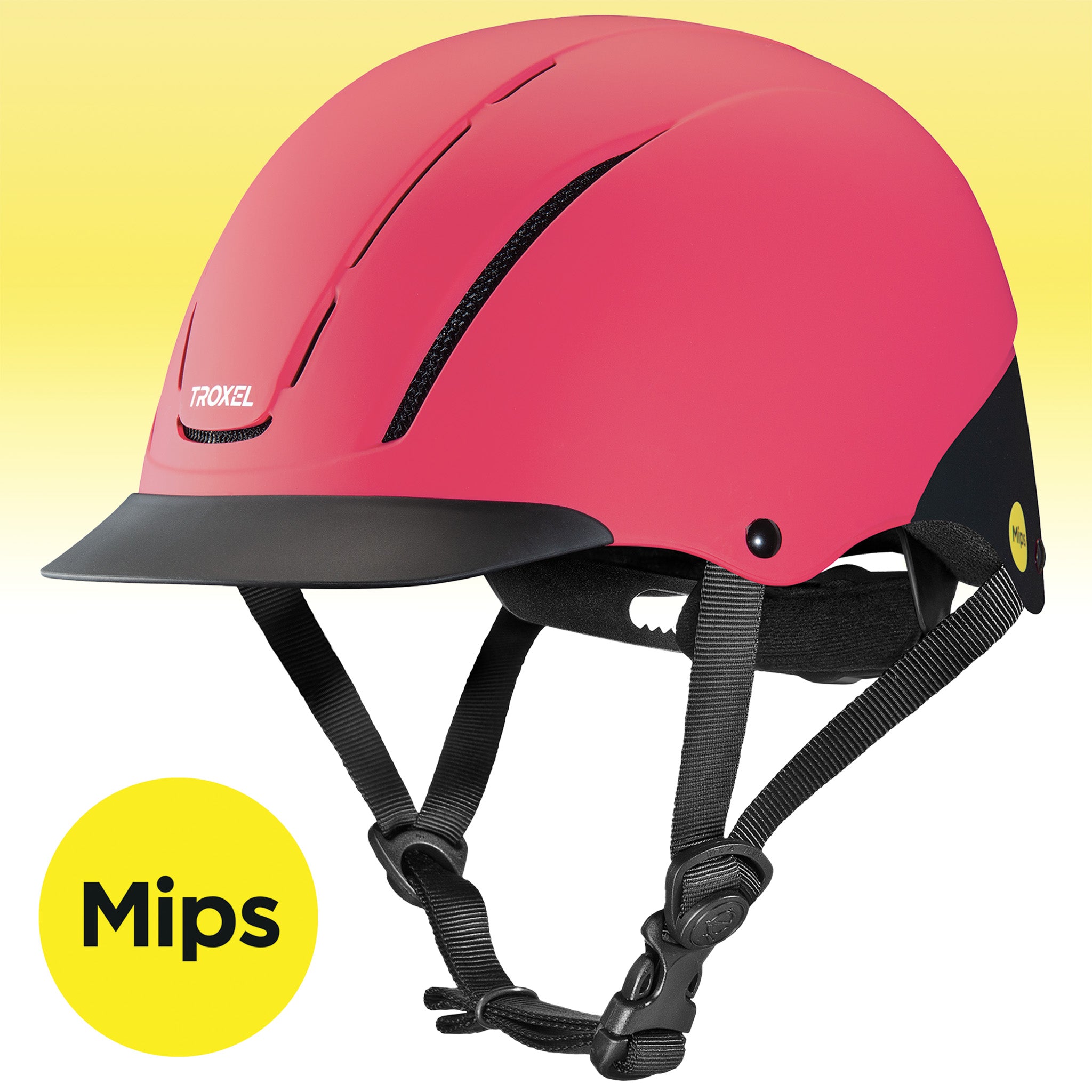 Troxel Spirit ASTM SEI certified equestrian helmet side profile view