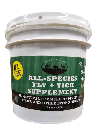 Trust Think All-Species Fly and Tick Control organic supplement 4 lb bucket
