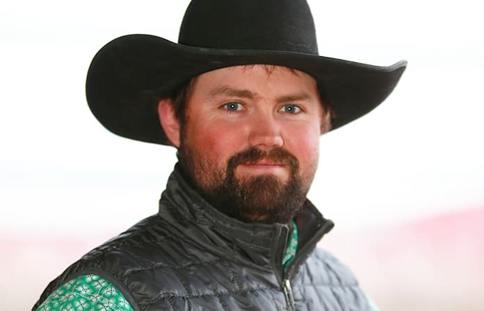 Robert Chesterfield, natural horsemanship instructor at the University of Montana Western