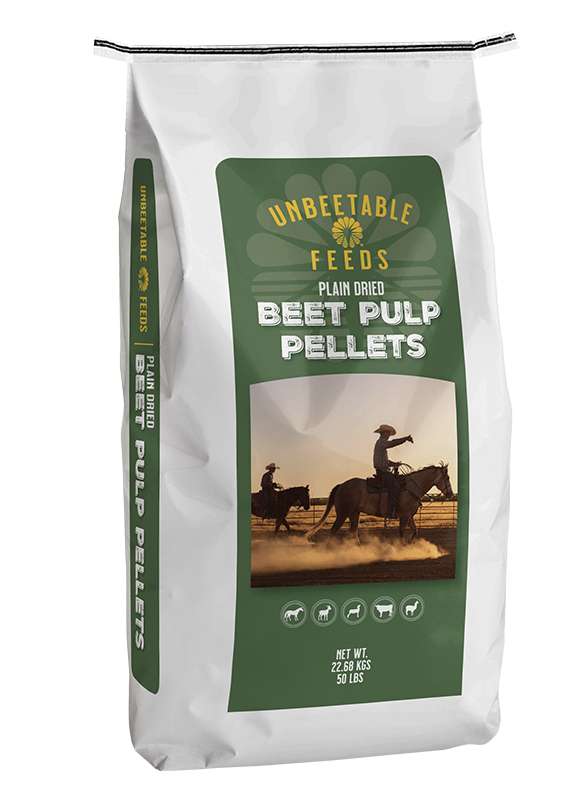 UNBEETABLE Feeds beet pulp pellets 50 lb bag by Midwest Agri
