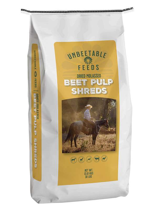 UNBEETABLE Feeds beet pulp shreds with molasses bag