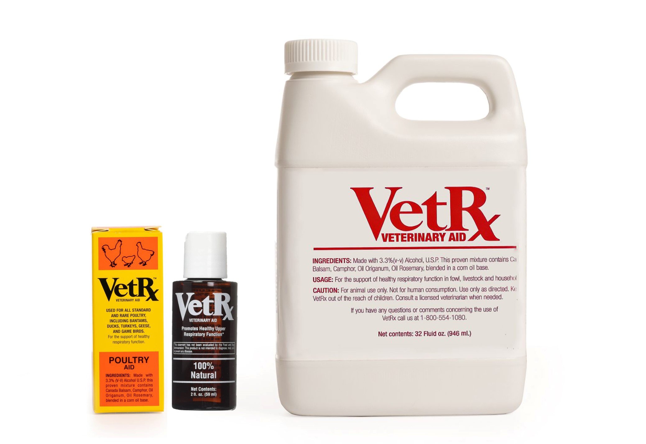 VetRx for Dogs and Puppies all-natural respiratory remedy bottle by Goodwinol Products