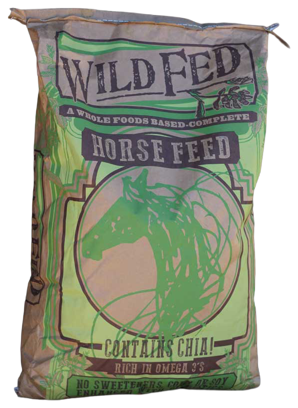 Wild Fed Horse Feed whole-foods based complete horse feed 40 lb bag