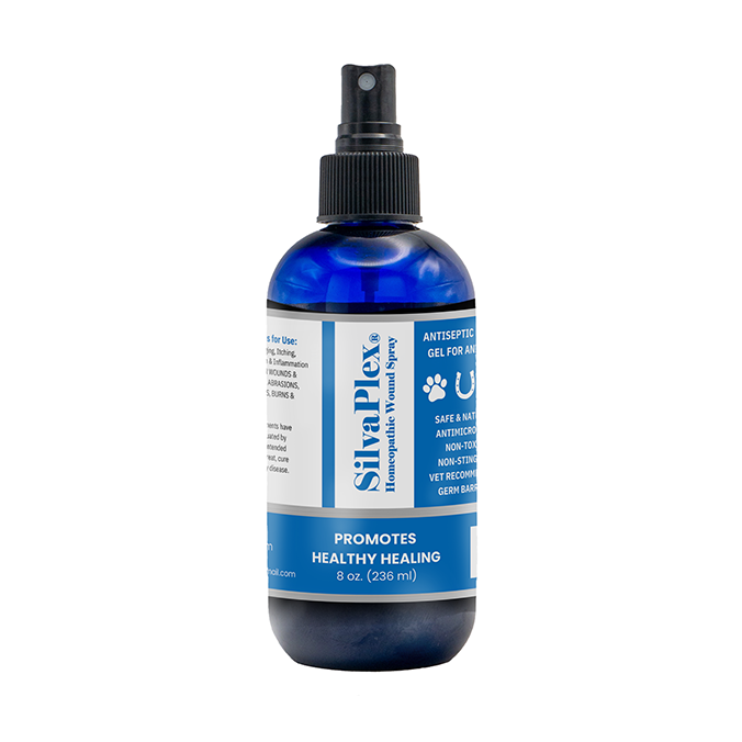 SilvaPlex Silver Wound Spray bottle for horse and pet wound care