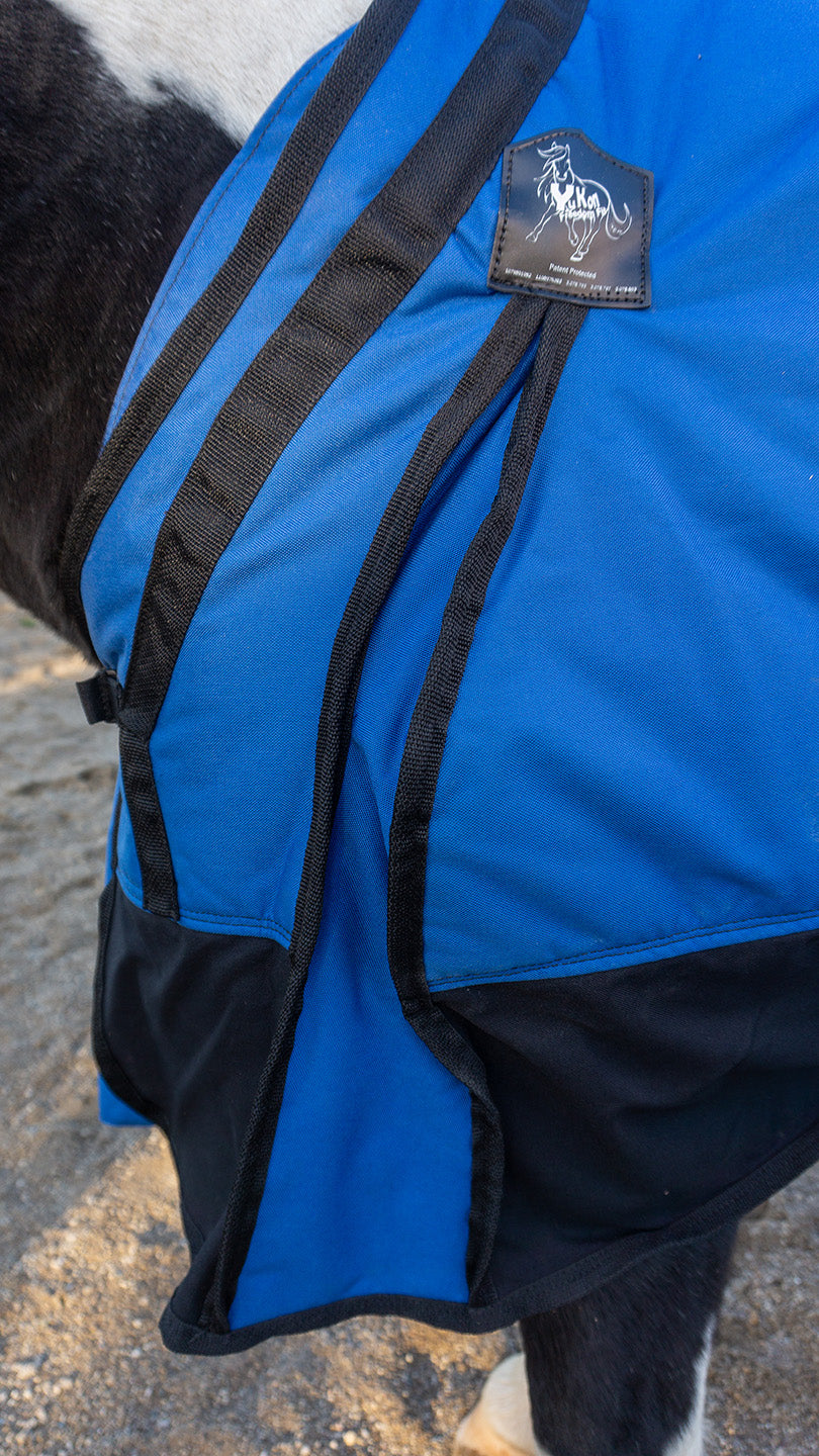 Yukon Freedom Fit patented angular shoulder gusset detail