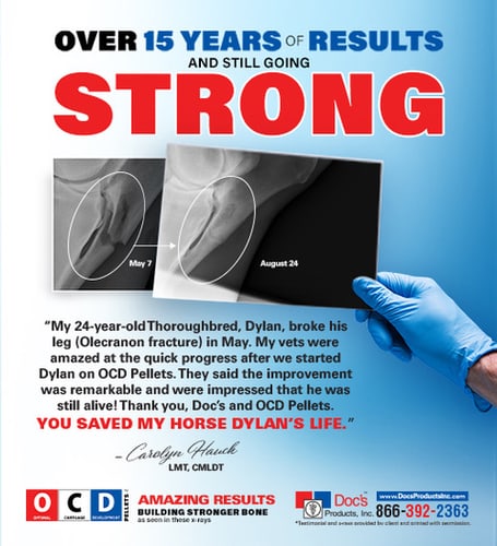 OCD™ Pellets By Doc's Products, Inc. — Health (Discourage and help heal equine bone health issues with OCD™ Pellets by Doc's…)