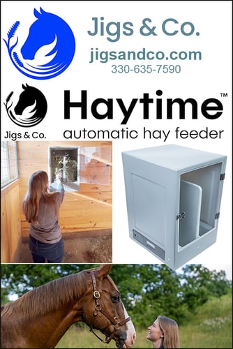 HAYTIME™ — Barrel Racing (So easy to choose your horse's feeding schedule)