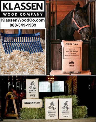 Klassen Wood Co. — Barrel Racing (Our bags are packed tight, our shavings are virtually dust free and come in a…)