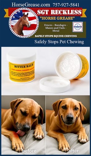 Bitter Balm™ by Sergents 3, LLC — Dogs And Puppies (Bitter Balm™ by Sergeant 3 LLC, is a non-toxic, water resistant ointment made…)