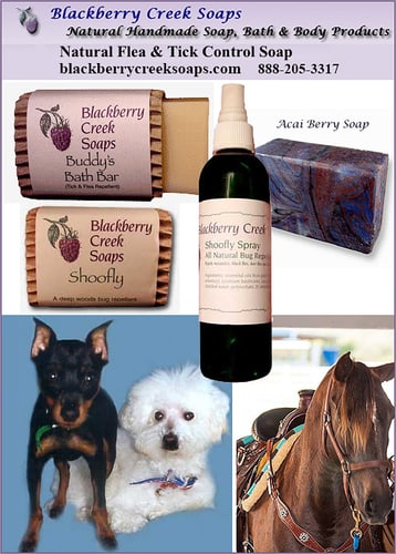 Blackberry Creek's Soaps — Dogs And Puppies (Blackberry Creek Soaps offer all natural, flea and fly control, along with a…)
