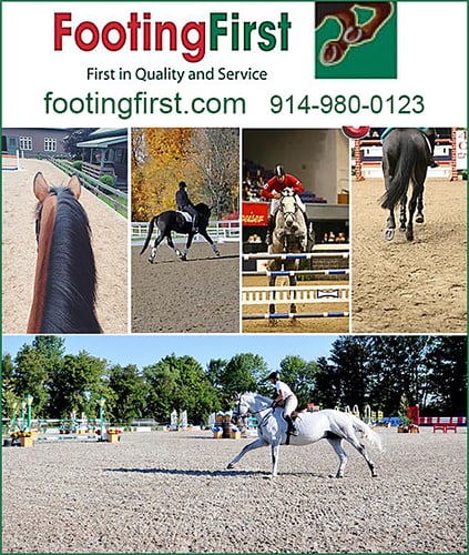 Footing First — Arenas (is our newest and most exciting venture in the horse footing business After)