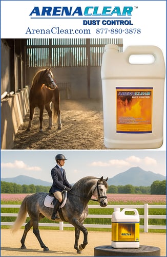 ArenaClear by TRC & Associates — Arenas (Nothing is MORE EFFECTIVE at controlling Dust or Mud than ARENACLEAR™)