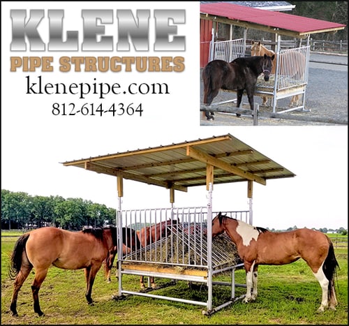 Hay Saver By Klene Pipe Structures — Barn Accessories (Klene Pipe Structures is a hay feeder manufacturer that is SERIOUS about…)