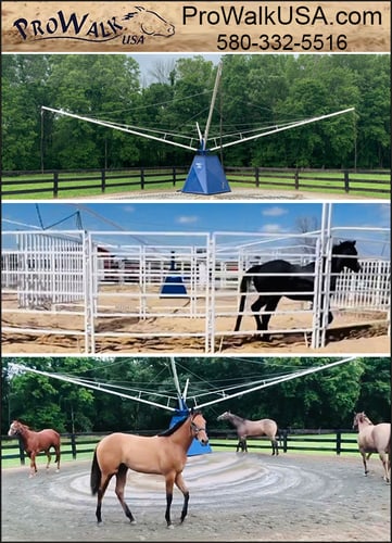 Pro Walk USA — Barn Accessories (ProWalk USA makes both Lead and "Free Style" walkers that are exceptionally…)