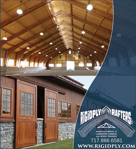 Rigid Ply Rafters, Inc. — Barn Accessories (RigidPly Rafters manufactures GLU-Laminated Wood Timbers that exceed industry…)