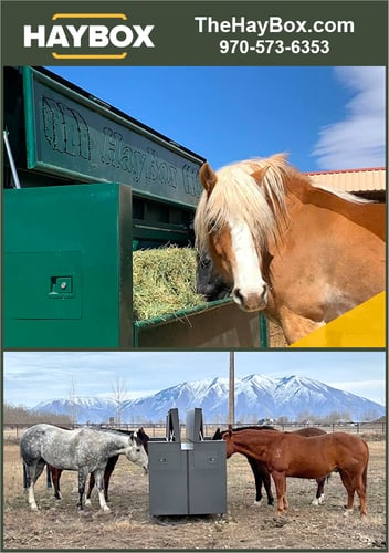 The HayBox — Automatic Hay Feeder — Barn Accessories (The HayBox Automatic Hay Feeder is designed to save you time, money, and…)