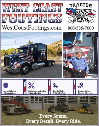 West Coast Footings — Arena Design — Services (Tractor DEAN is nationally known for his expertise in Arena Design,…)