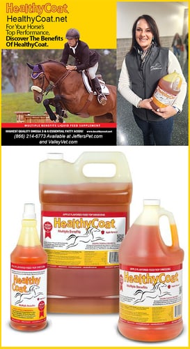 All Natural HealthyCoat Equine Multiple Benefits Liquid Feed Supplement — Health (Healthy Coat offers the highest quality available Omega 3 and 6 essential fatty…)