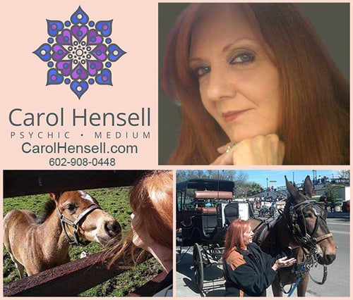 Carol Hensell Psychic, Medium, Animal Communicator Carol Hensell Psychic, Medium, — Health (You can even just ask one question for $2)