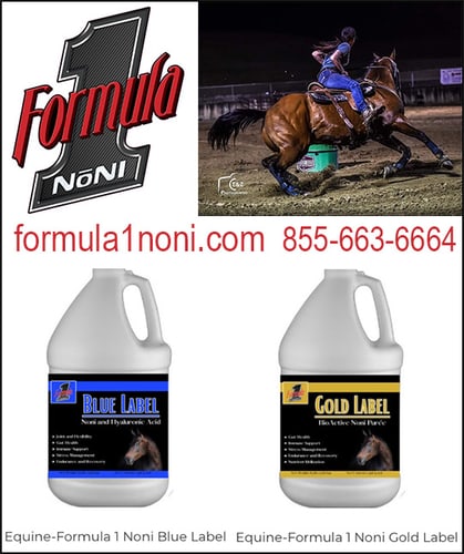 Formula 1 Noni- — Health (Is Your Horse Performing, Feeling and Looking His or Her Best)