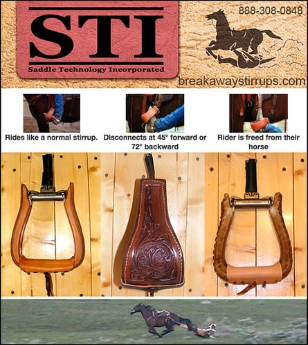 Breakaway Stirrups — Tack (The Breakaway Stirrup is designed to “breakaway” from the saddle when the rider…)