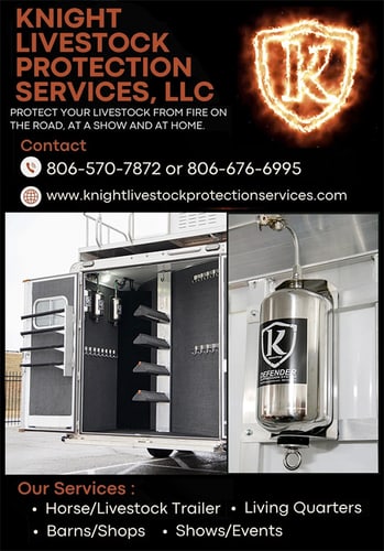 Knight Livestock Protection Services — Trailering (Designed by the men who put out OIL FIRES, this system works)