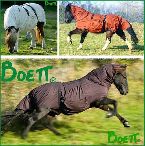 Sweet Itch Blanket — Barn Accessories (The original Boett Sweet Itch Blanket — designed in Sweden since 1992)