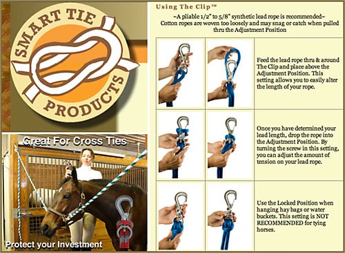 The Clip™ — Tack (allows you to do this and so much more)