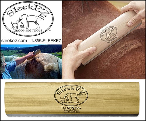 The ORIGINAL SleekEZ® — Tack (SleekEZ Grooming Tools are one of the most highly effective and affordable…)