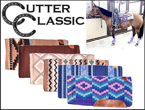 Cutter Classic Saddle Blankets — Tack (Try a layer of pure Merino wool fleece between you and your horse and make your…)