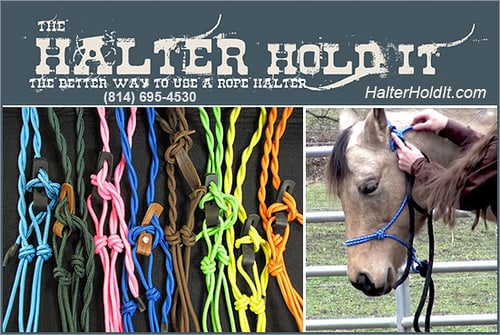 Halter Hold It — Tack (The Halter Hold It was developed by Jalynn Helsel, who with her husband Logan,…)