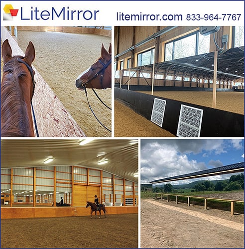 LiteMirror — Barn Accessories (is BRIGHTER than Glass— SAFER than Glass— more AFFORDABLE than Glass)