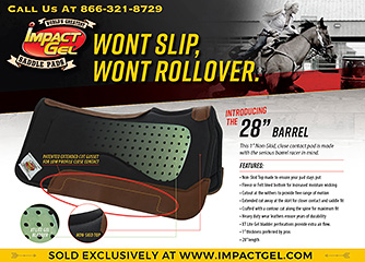 Impact Gel Saddle Pads for Horses