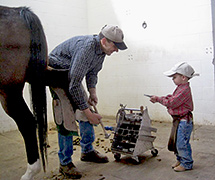 Involving the next generation with horses!