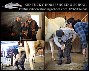 Nationally Accredited Kentucky Horseshoeing School 