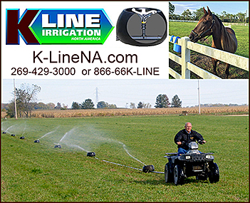 Horse Pasture Irrigation by K-Line Irrigation