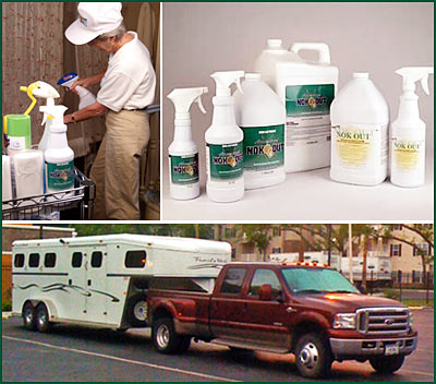 Removing Odors around Horses.