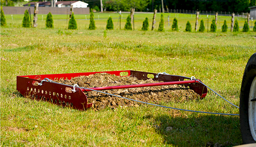 Best way to remove manure from your horse pasture.