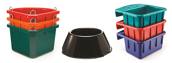 Horse Feed Containers and Feeders